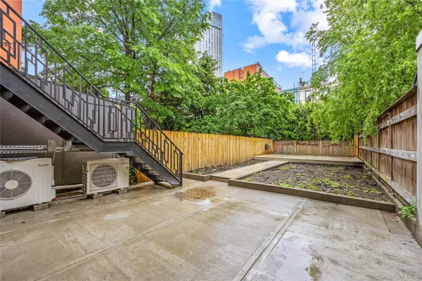 a view of outdoor space and deck