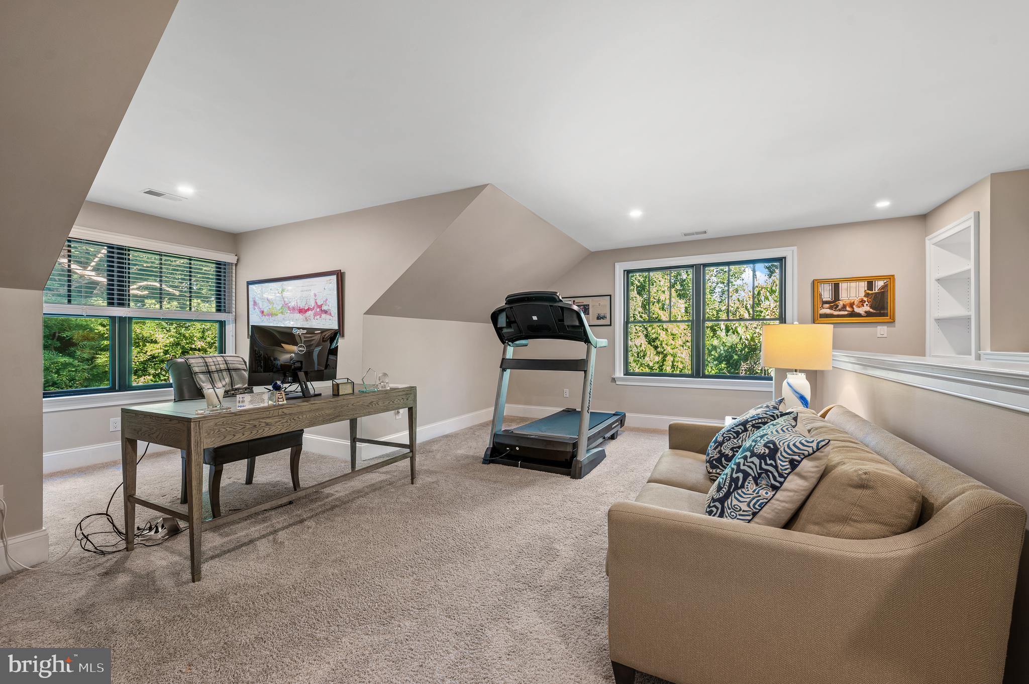 526 Montgomery Lane Wayne, PA 19087 - Photo 42 of 46 3rd floor finished loft - bonus room