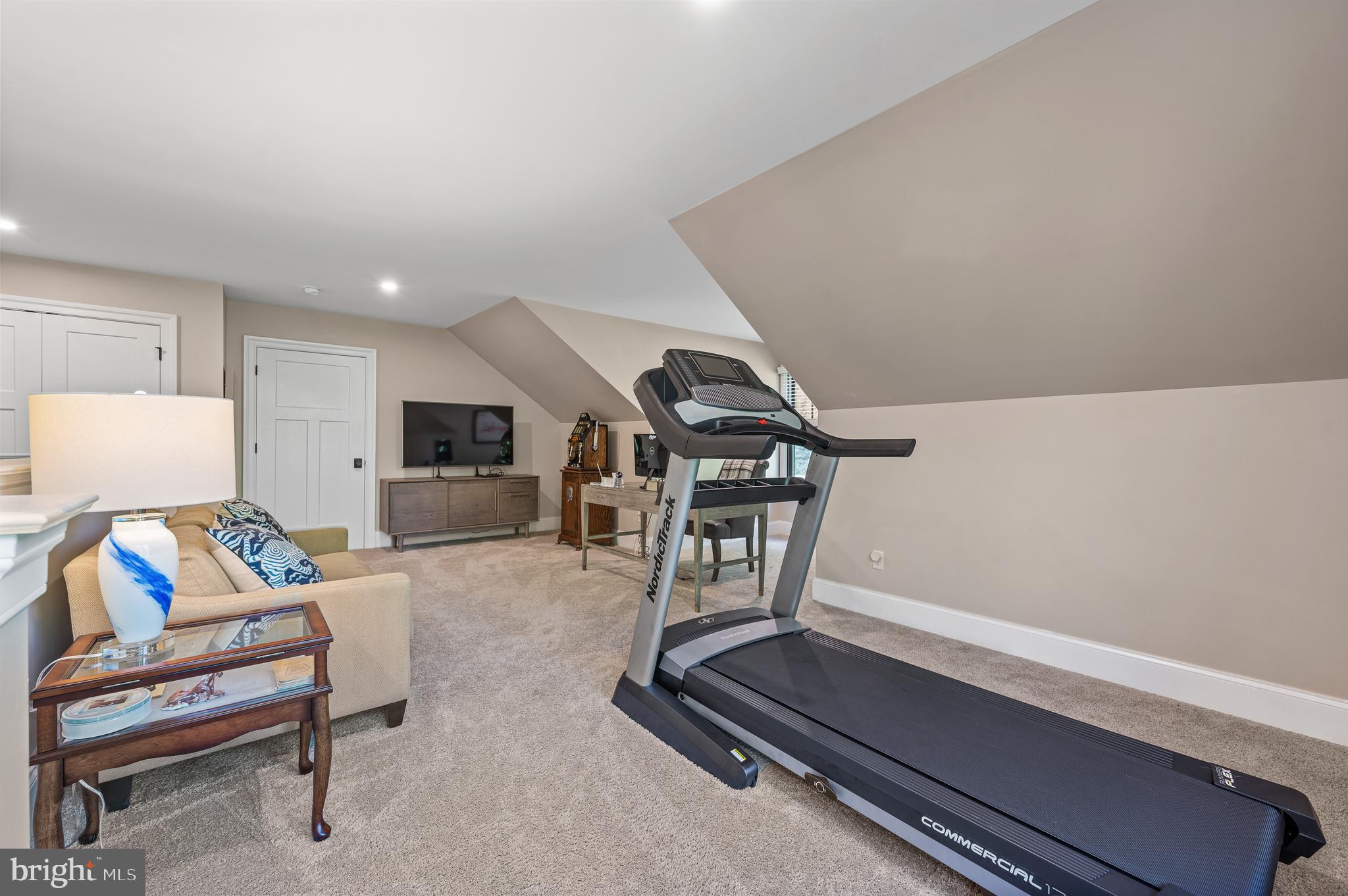 526 Montgomery Lane Wayne, PA 19087 - Photo 43 of 46 3rd floor finished loft - bonus room