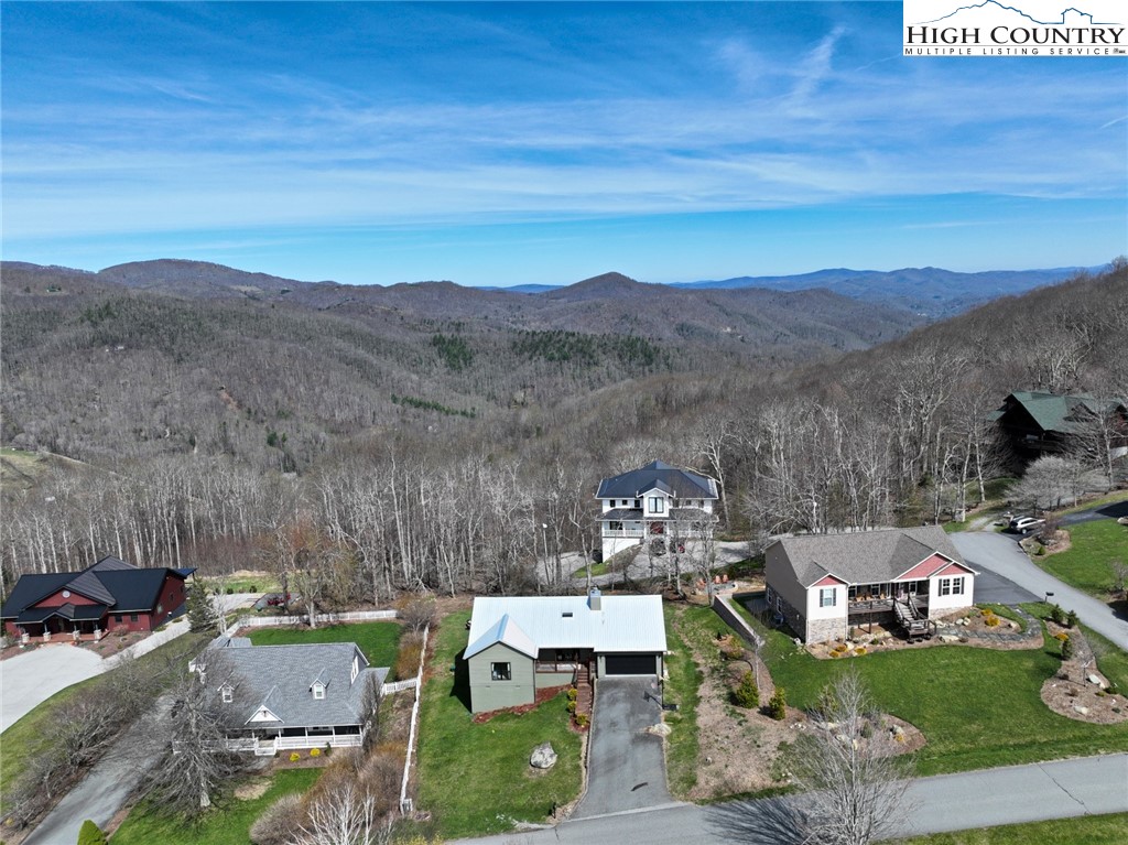 885 Alpine Drive Seven Devils, NC 28604 - Photo 50 of 50 an aerial view of a house with mountain view