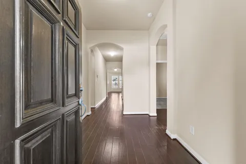 wooden floor in a gallery