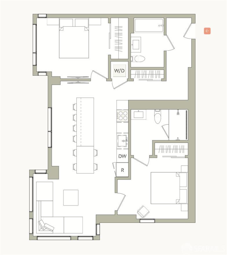 988 Harrison Street, Unit CN5 San Francisco, CA 94107 - Photo 5 of 5 a picture of a bathroom with a window
