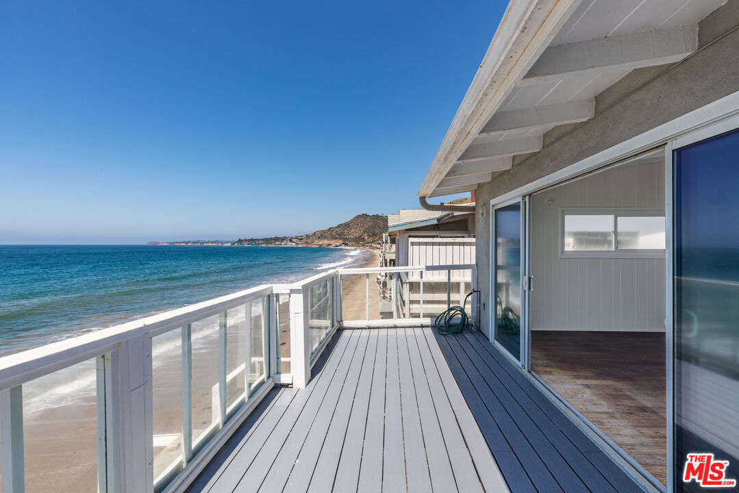 25408 Malibu Road, Unit 1/2 Malibu, CA 90265 - Photo 2 of 19 a view of balcony with a ocean view