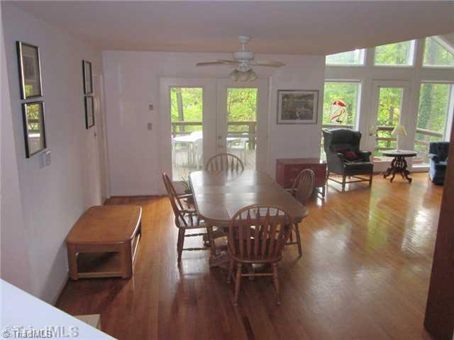 671 Lake Lemar Road Reidsville, NC 27320 - Photo 9 of 16 Dining Room. WOW this is the view from the stairs! Imagine Christmas morning breakfast here!
