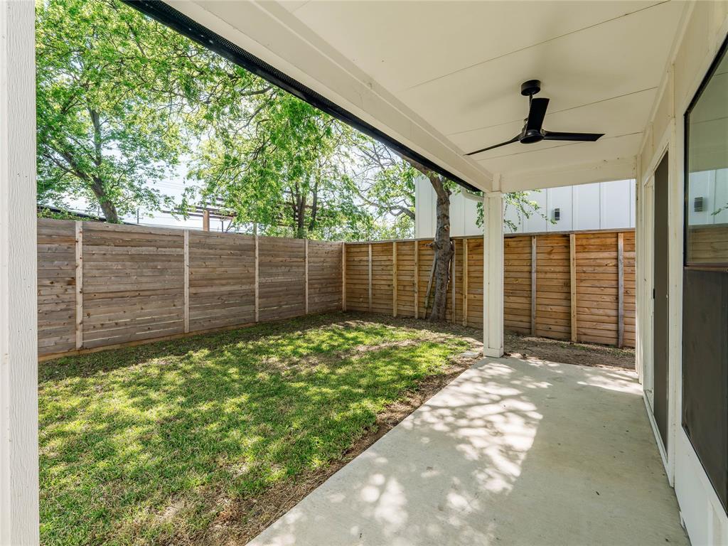 1958 Toronto Street Dallas, TX 75212 - Photo 29 of 32 a view of a backyard with stairs