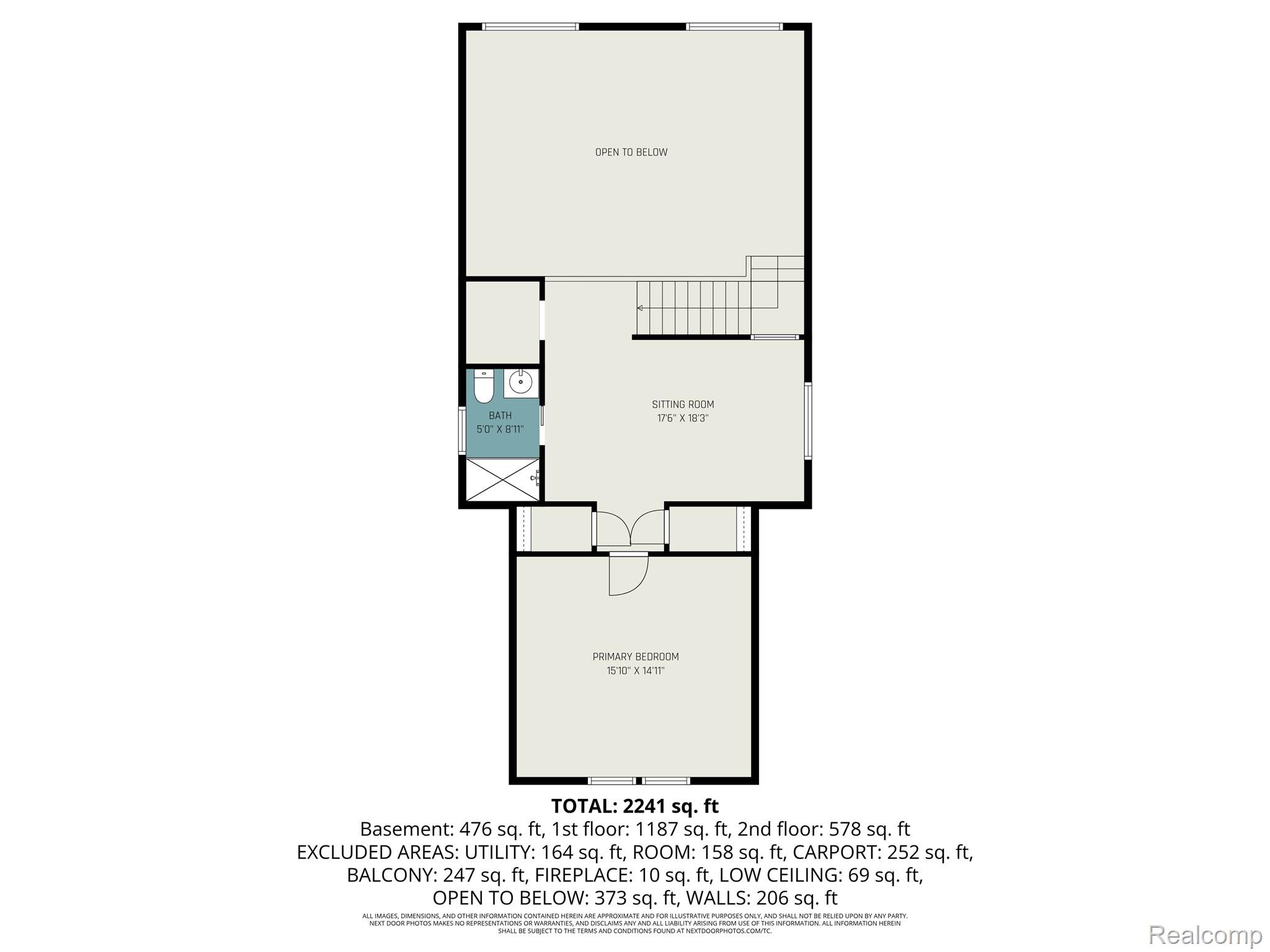 4375 Skinner Lake Road Lapeer, MI 48446 - Photo 29 of 30 View of floor plan / room layout