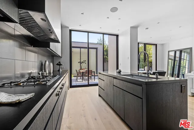 a view of an outdoor seating area