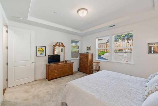 a view of a workspace with furniture