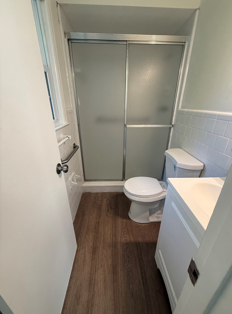 4355 Byron Street Columbus, GA 31907 - Photo 9 of 20 a bathroom with a toilet and a shower