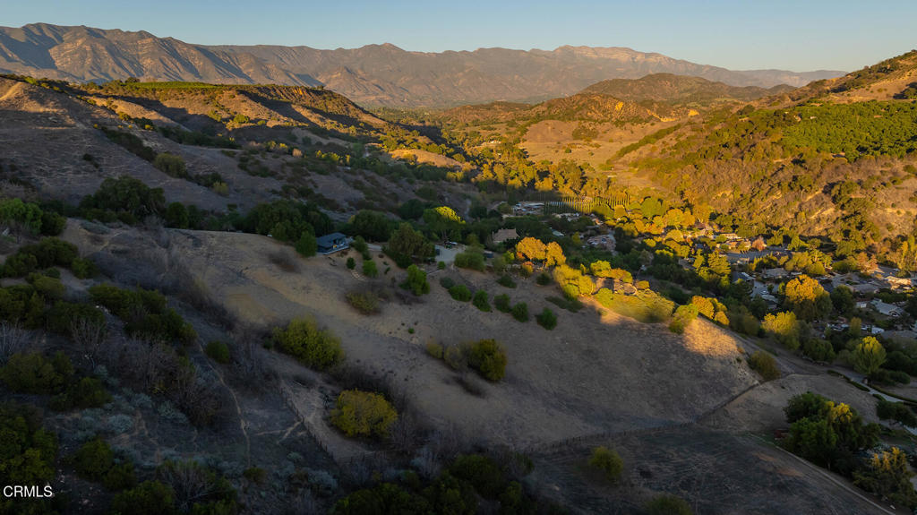 a view of mountain and a mountain