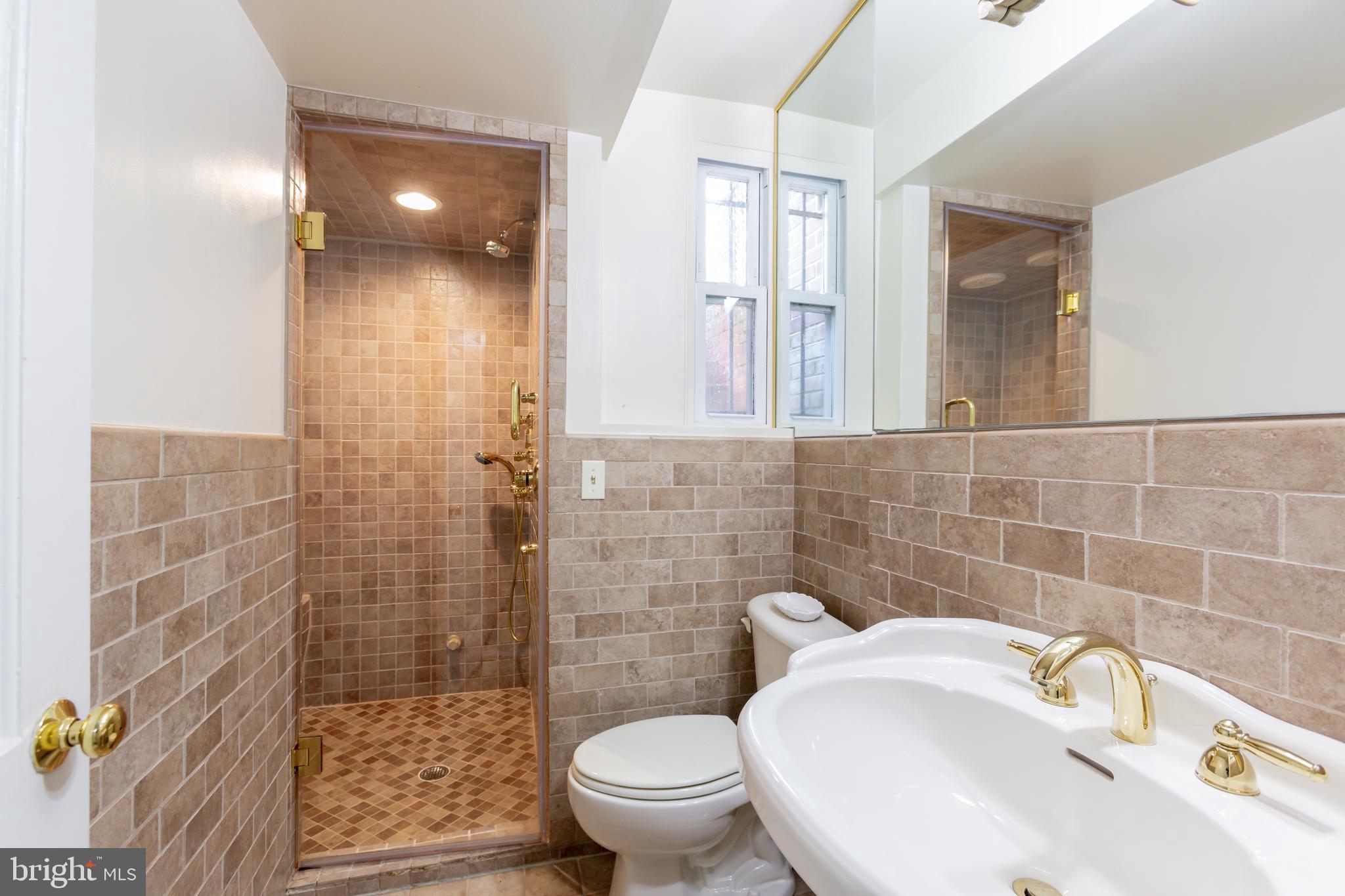 1505 Northgate Road Northwest Washington, DC 20012 - Photo 22 of 28 Renovated Bath with Steam Shower