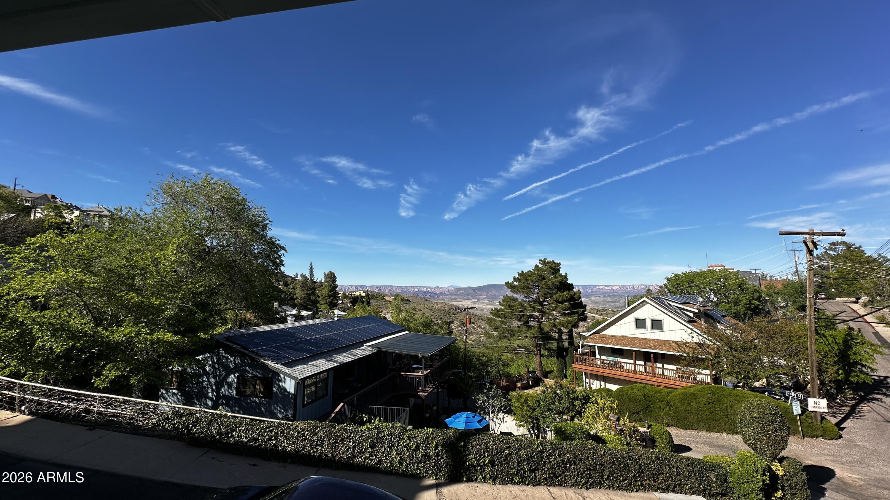 681 Main Street Jerome, AZ 86331 - Photo 8 of 40 Deck view