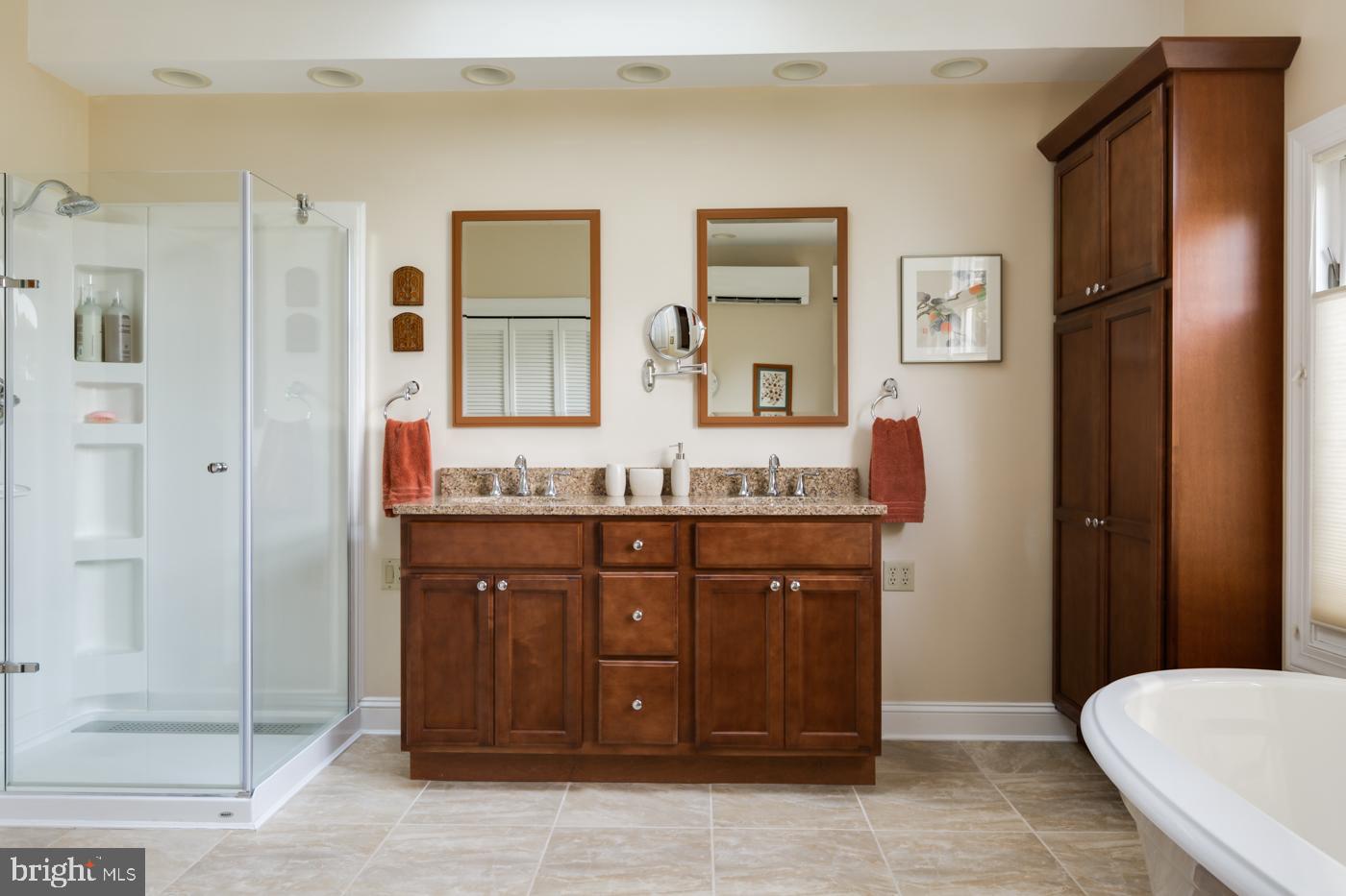1101 Riverside Drive Salisbury, MD 21801 - Photo 27 of 56 Double Bowl Vanity and Separate Shower