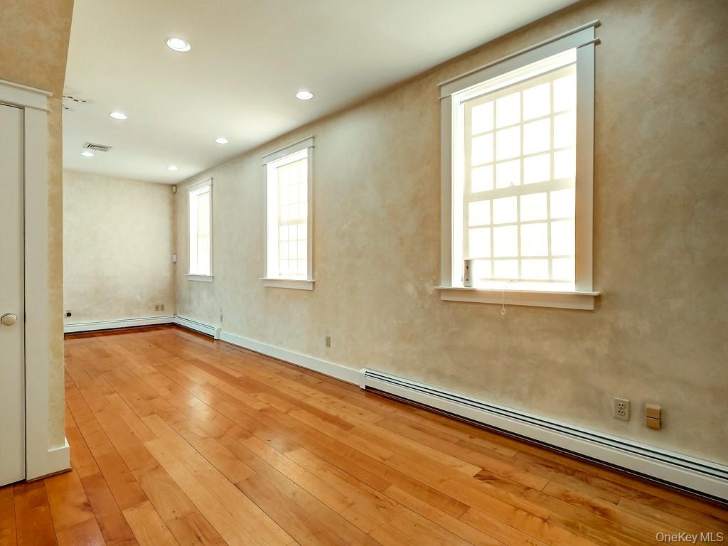 6 Bart Bull Road Middletown, NY 10941 - Photo 8 of 24 Spare room with baseboard heating, recessed lighting, and light wood-type flooring