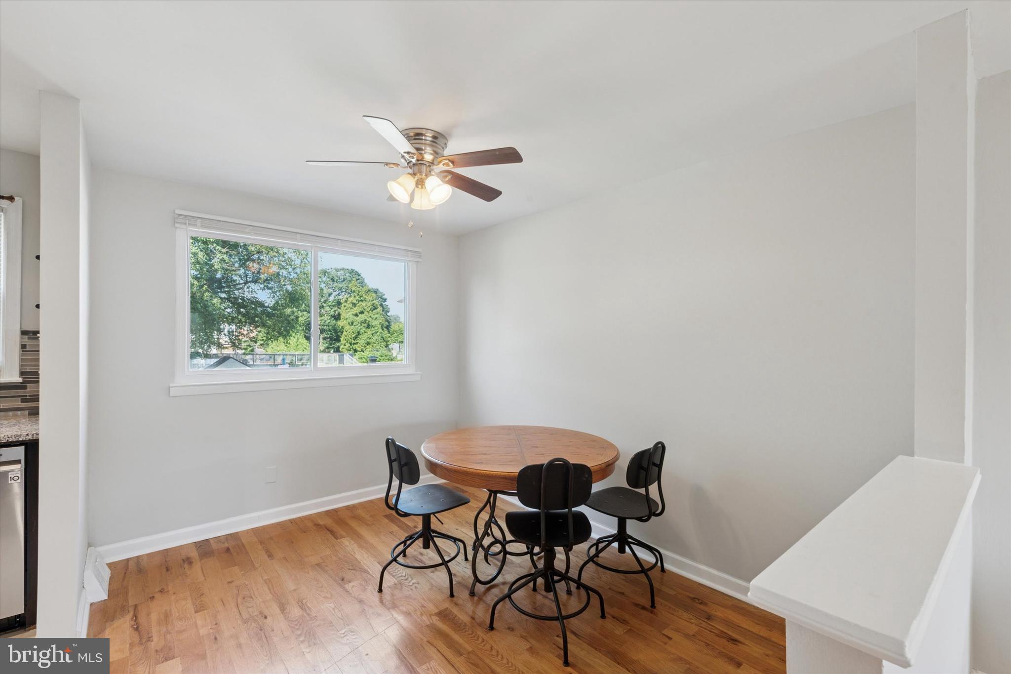 12218 Aster Road Philadelphia, PA 19154 - Photo 9 of 25 a view of a workspace and wooden floor in a room