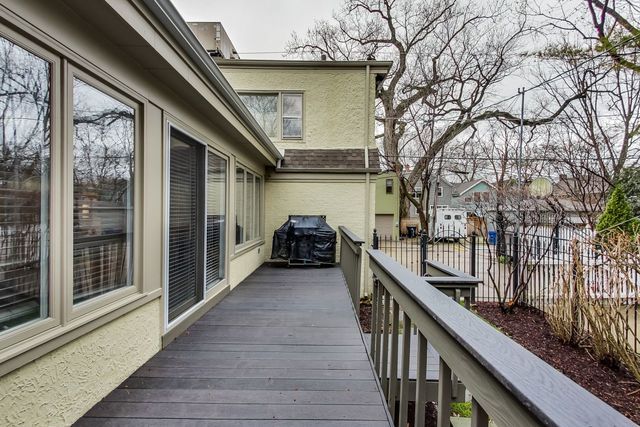 1317 Lyons Street Evanston, IL 60201 - Photo 40 of 46 a view of a balcony