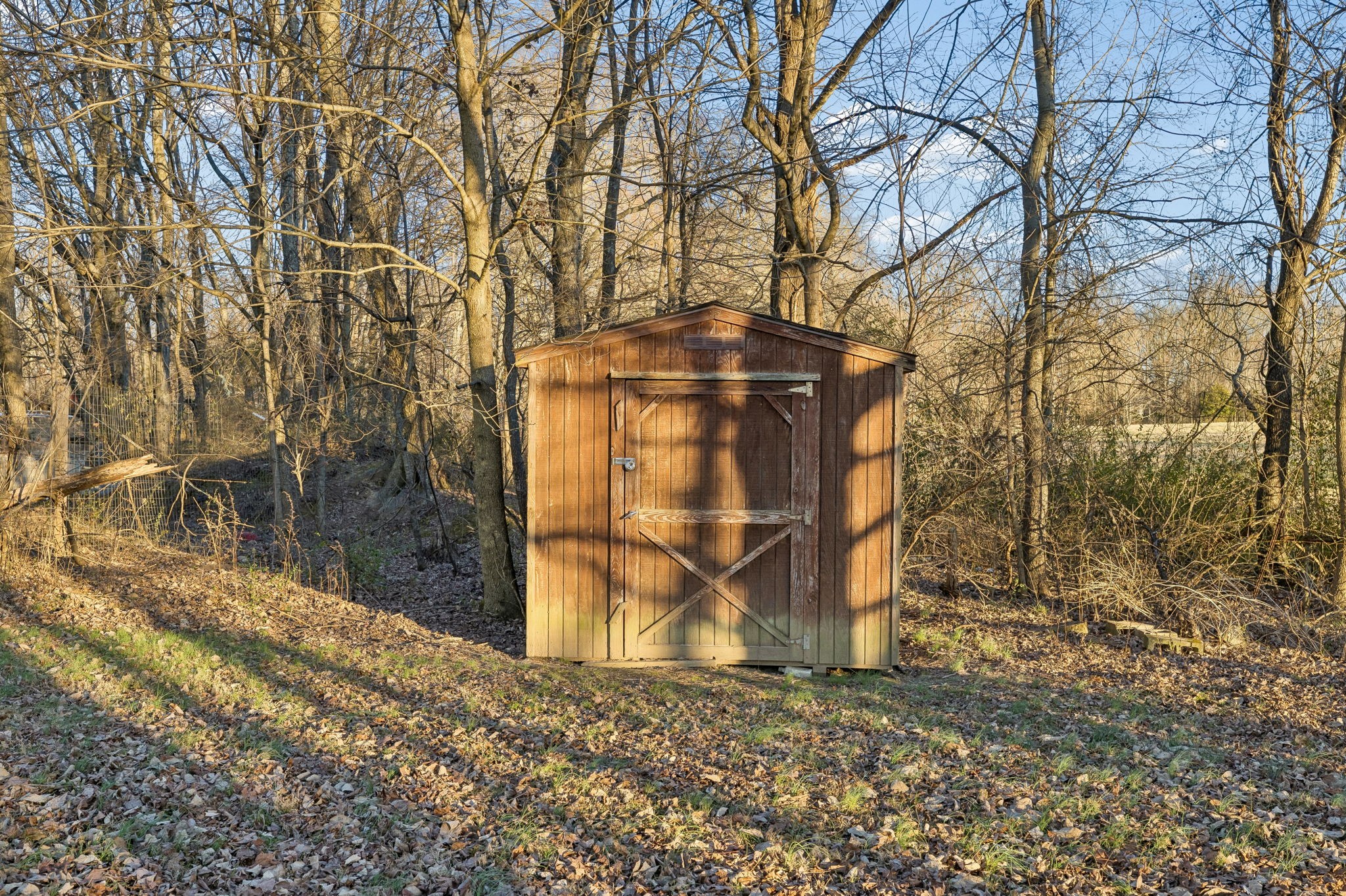 1337 Oaklawn Road Chapmansboro, TN 37035 - Photo 28 of 37 a backyard of a house with lots of green space