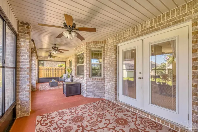 a very nice looking room with a large window