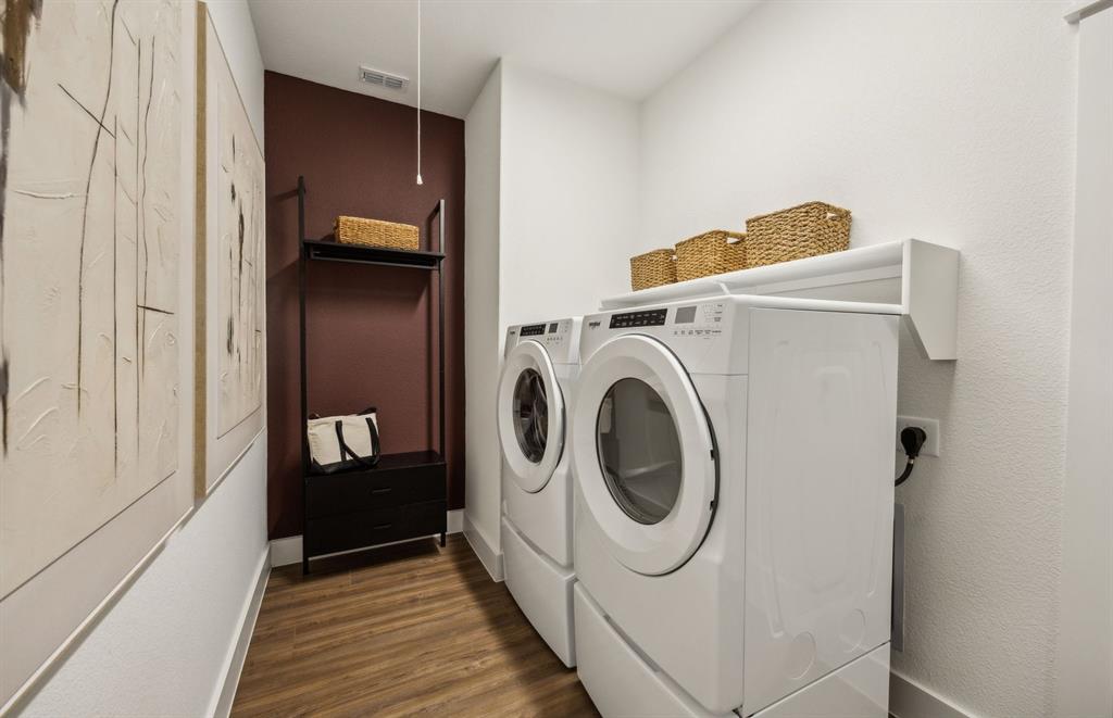 3300 Red Deer Road Denton, TX 76208 - Photo 10 of 22 *Model Representation - Laundry room with extra storage space