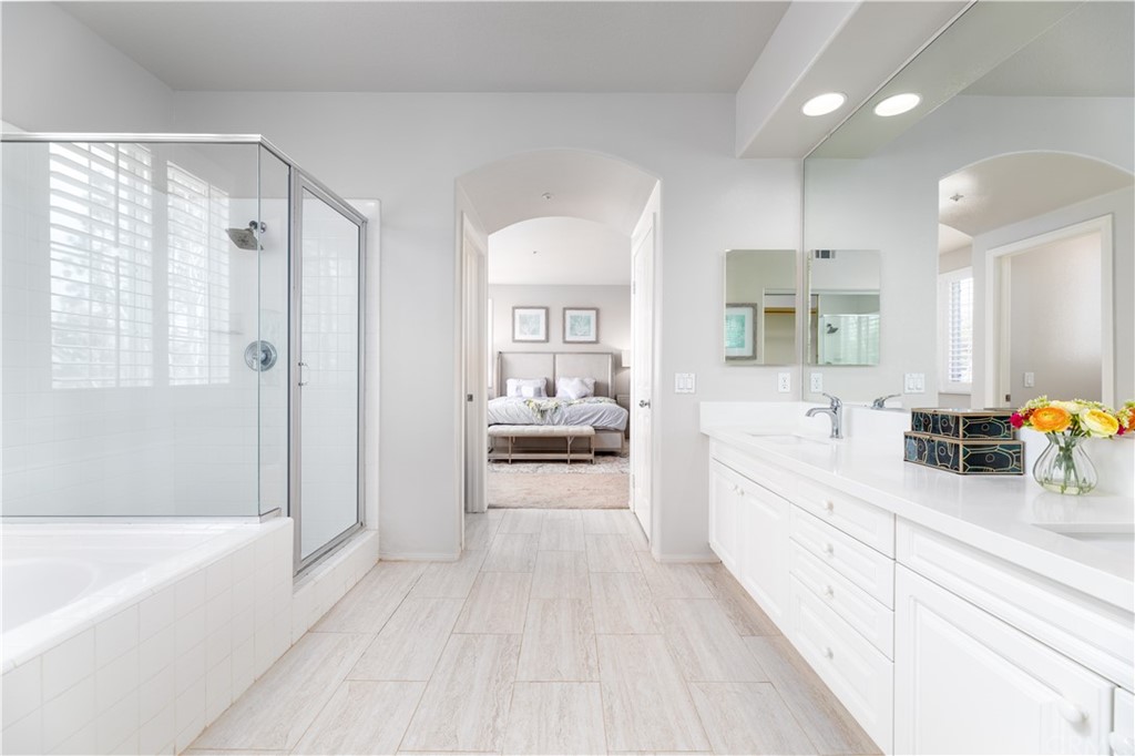 24 Silveroak Irvine, CA 92620 - Photo 20 of 23 a large white kitchen with a large window