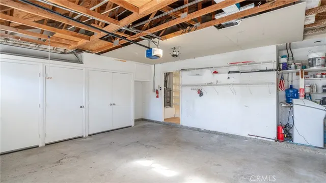 a view of storage and utility room