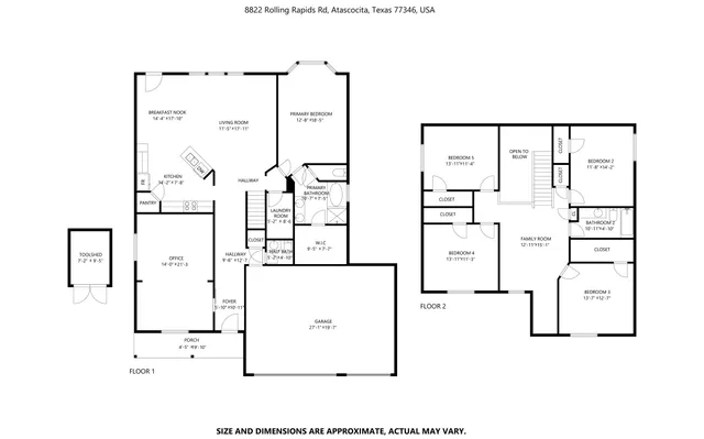 $2,545 | 8822 Rolling Rapids Road, Humble, TX 77346