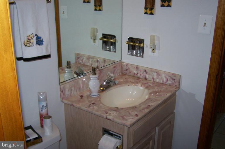 2005 Shore Drive Edgewater, MD 21037 - Photo 7 of 29 a bathroom with a granite countertop sink and a mirror