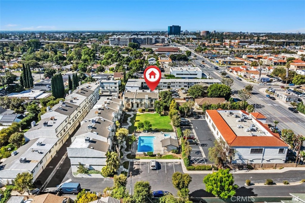 428 West First Street Tustin, CA 92780 - Photo 32 of 35 an aerial view of multiple house