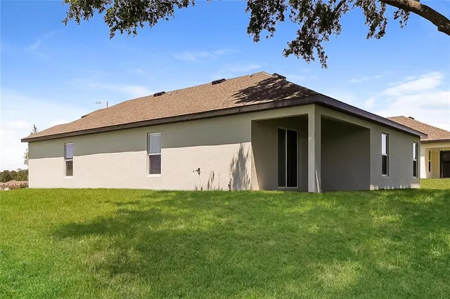 a house with a outdoor space
