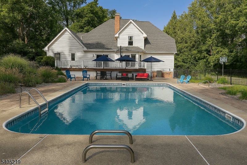 15 Mountainview Drive Andover, NJ 07821 - Photo 39 of 48 a view of a house with a swimming pool