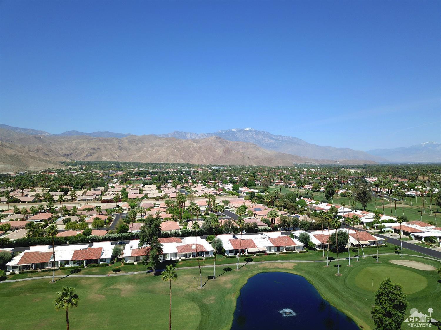 52 Durango Circle Rancho Mirage, CA 92270 - Photo 18 of 20 an aerial view of residential houses with outdoor space and swimming pool