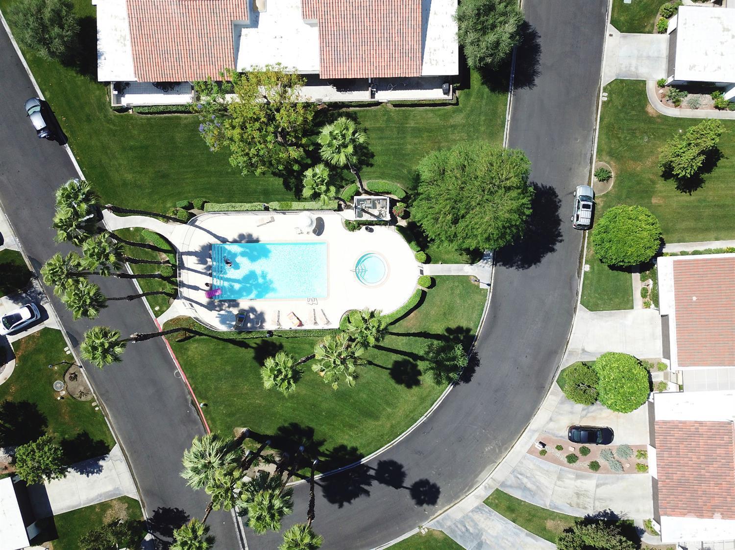 52 Durango Circle Rancho Mirage, CA 92270 - Photo 20 of 20 an aerial view of a house