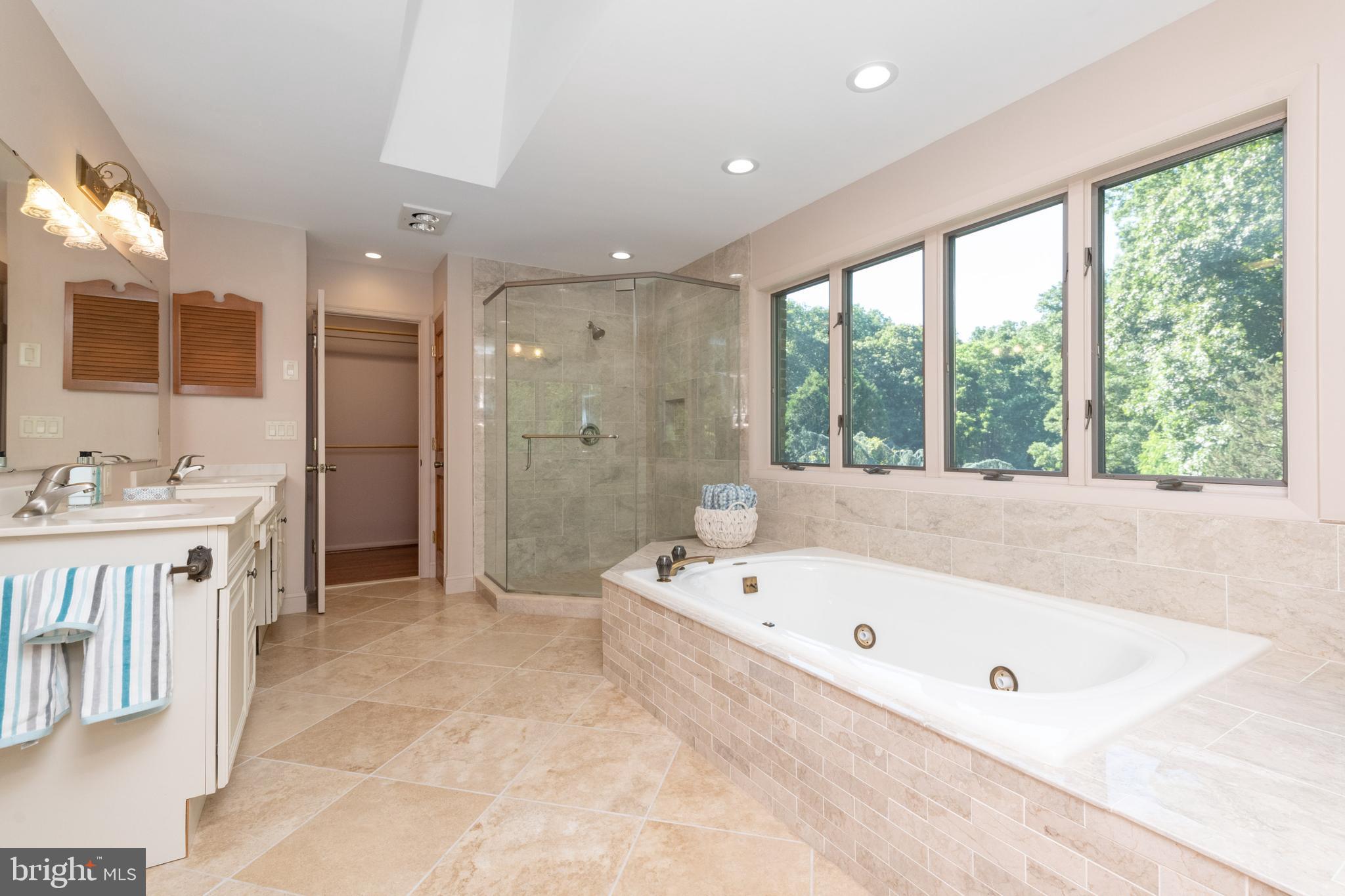 13806 Cripplegate Road Phoenix, MD 21131 - Photo 34 of 63 Gorgeous Master Bath with whirlpool tub