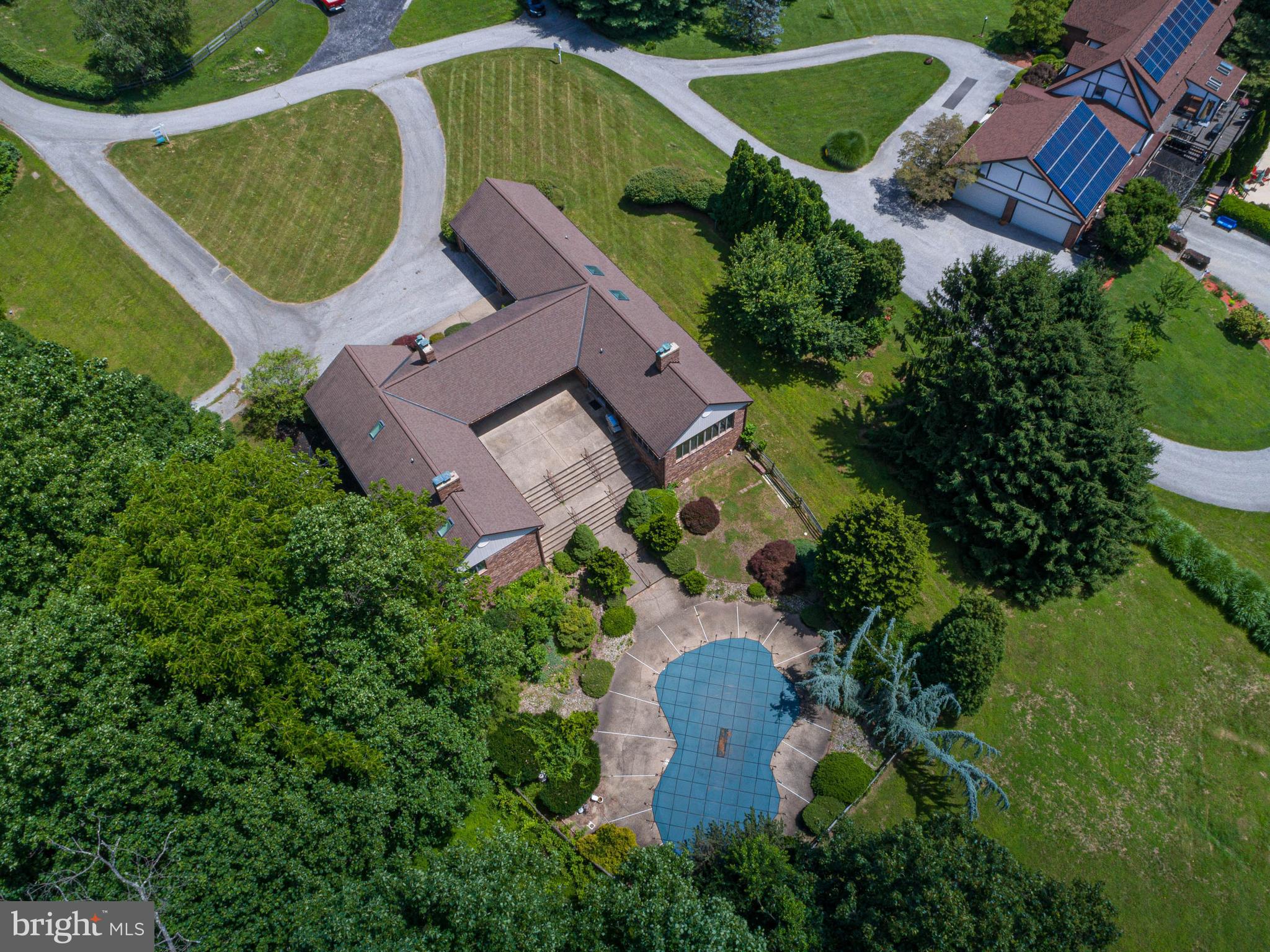 13806 Cripplegate Road Phoenix, MD 21131 - Photo 57 of 63 Aerial View - Private Back Yard