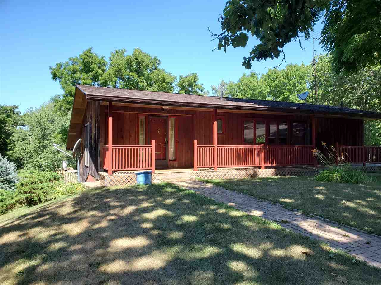 3514 North River Road Oregon, IL 61061 - Photo 22 of 25 a front view of a house with a yard