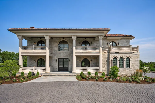 front view of a house with a porch