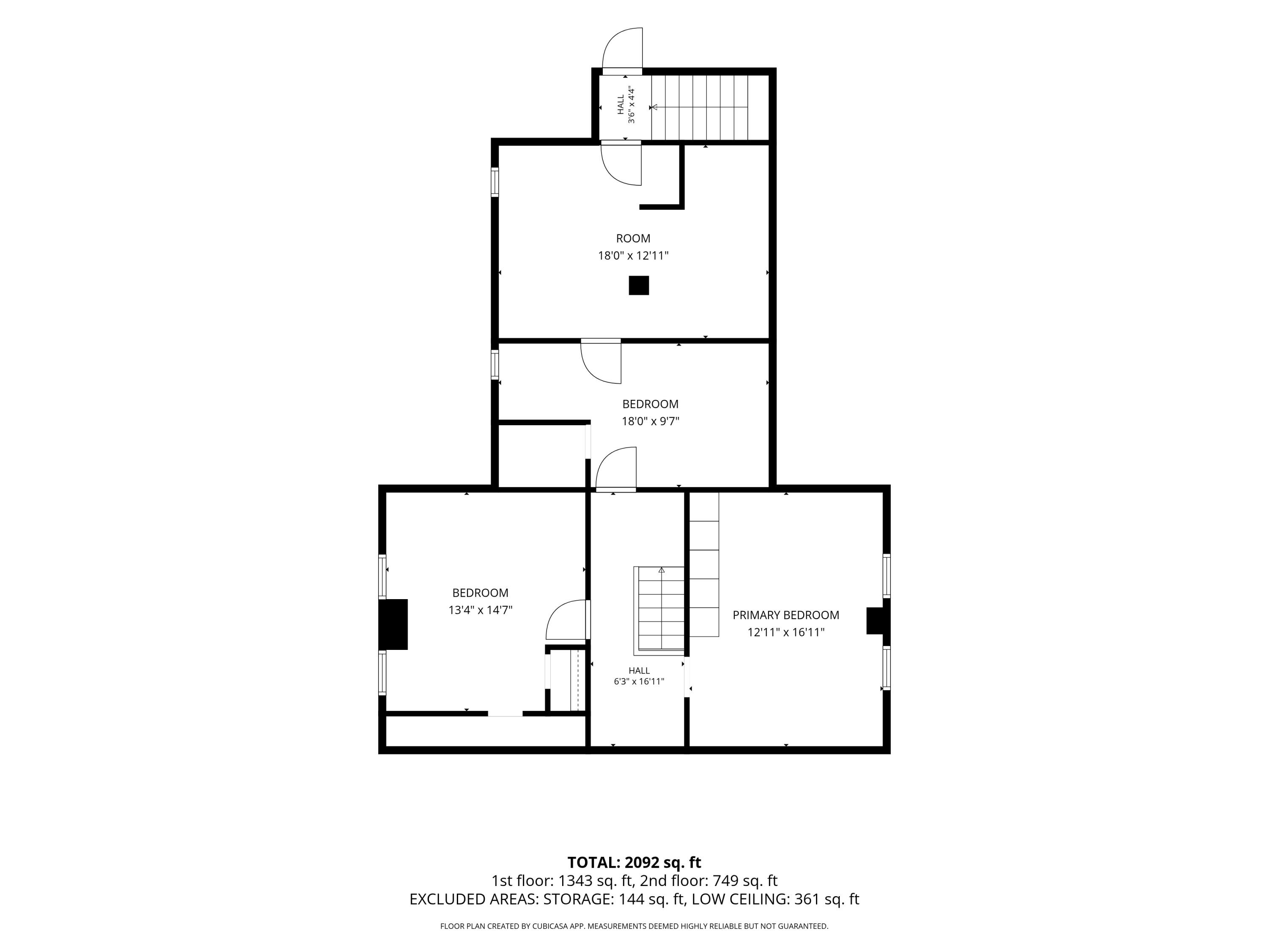 288 Barker Road Troy, ME 04987 - Photo 65 of 66 2D Floor plan for 288 Barker Road_1