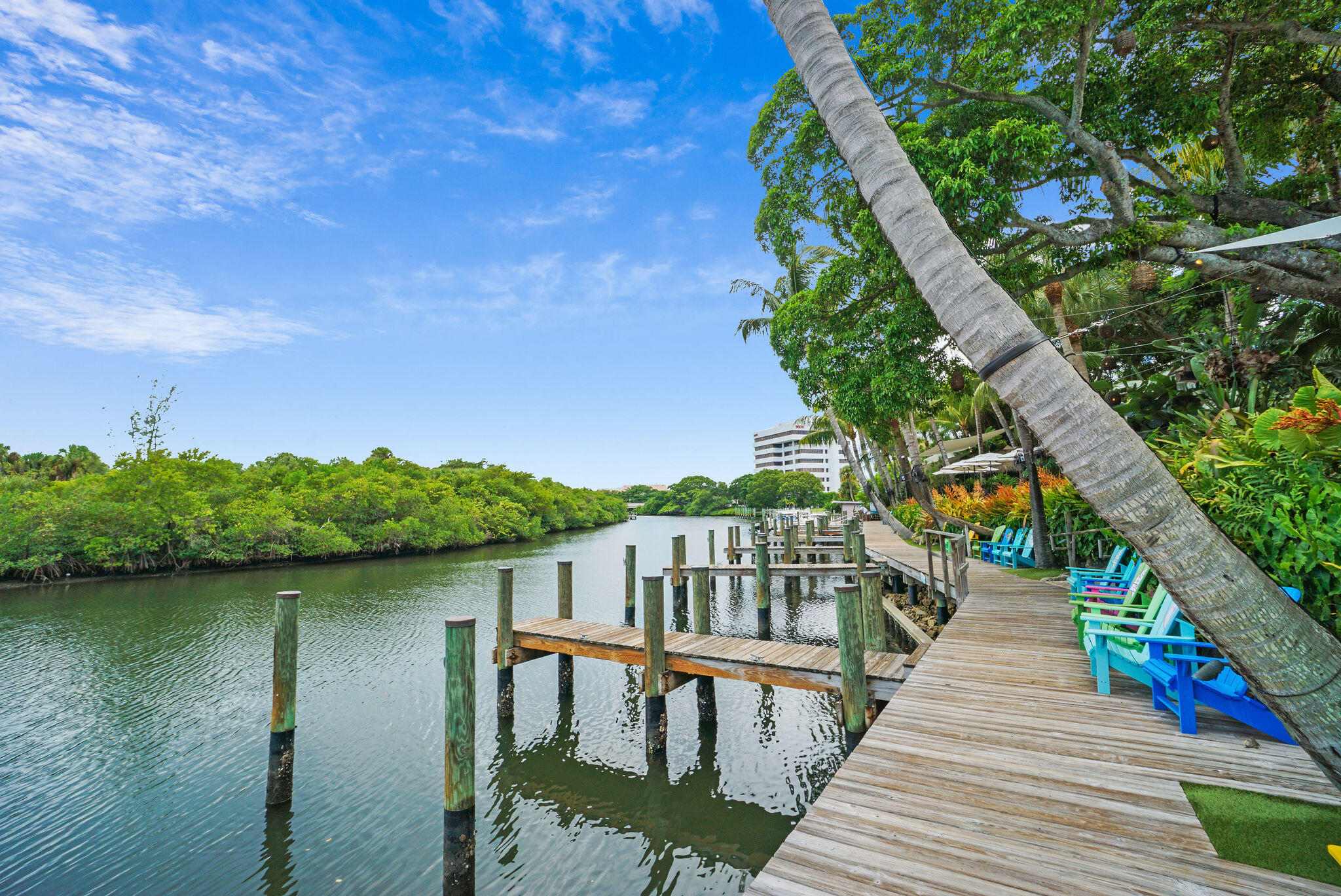 6293 Michael Street Jupiter, FL 33458 - Photo 64 of 64 a view of a balcony with lake view and wooden floor