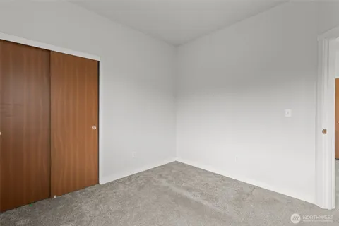 a view of a room with an empty space