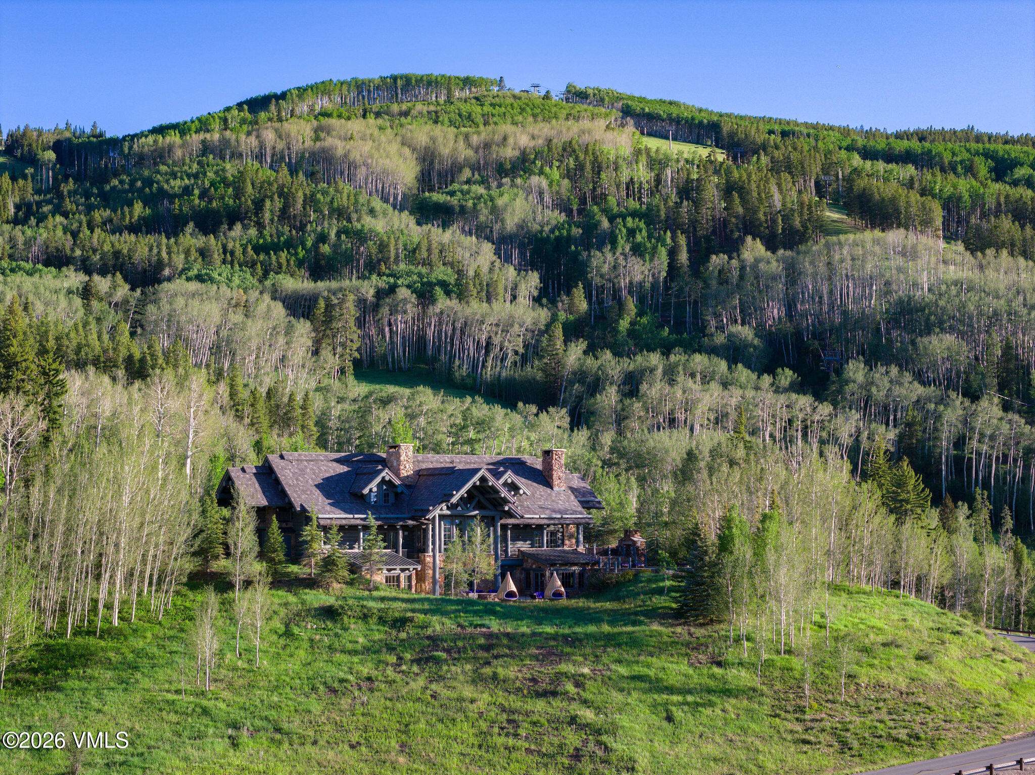 1211 Daybreak Ridge Road Avon, CO 81620 - Photo 33 of 37 2606_1211_daybreak_ridge_aerial_d