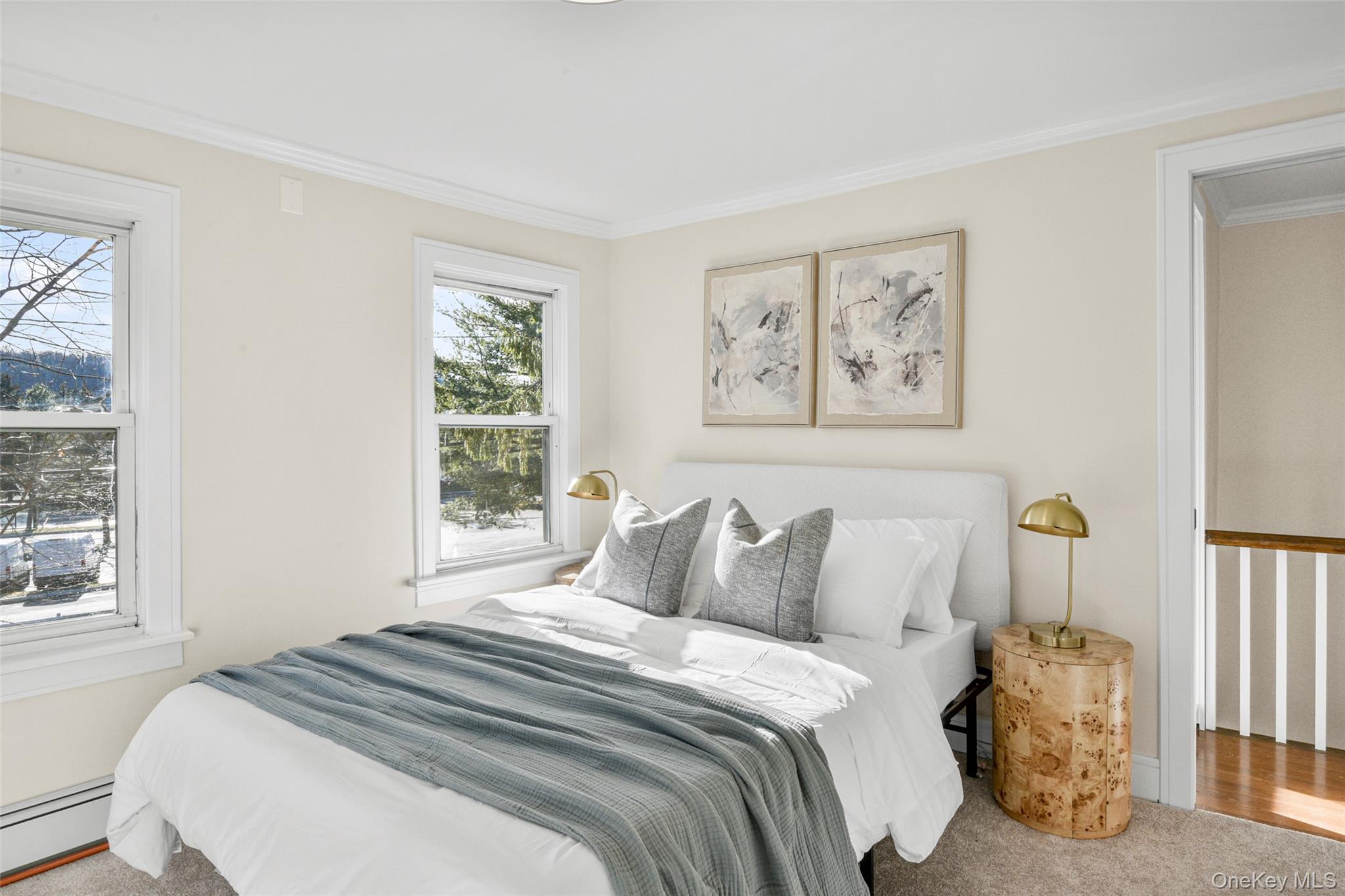 103 Old White Plains Road Tarrytown, NY 10591 - Photo 29 of 37 a bedroom with a bed and a window