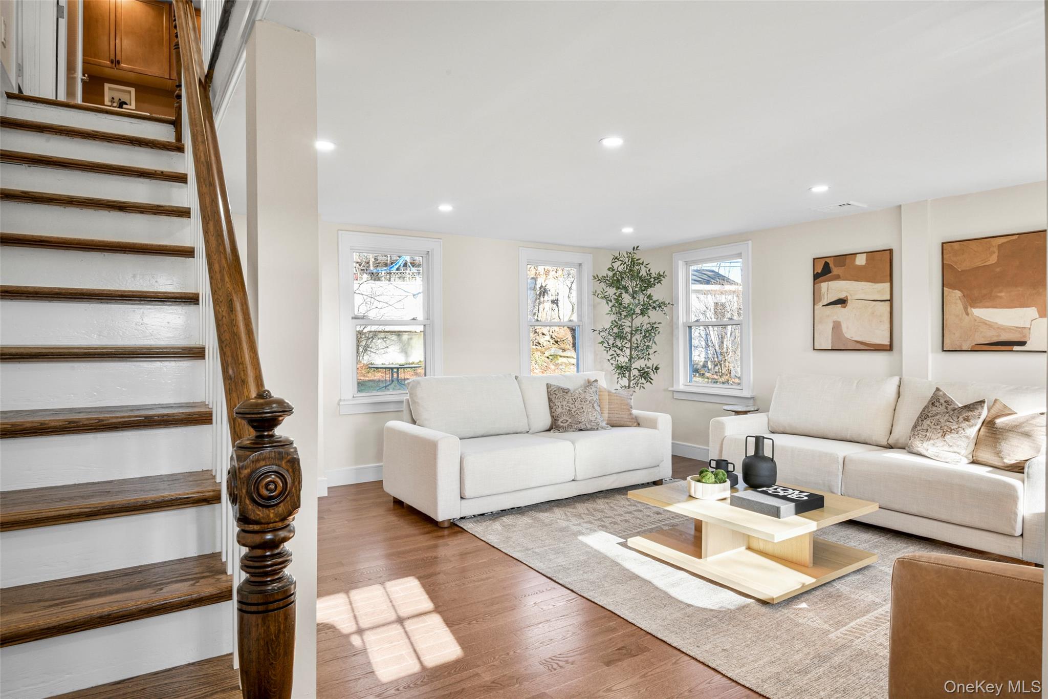103 Old White Plains Road Tarrytown, NY 10591 - Photo 5 of 37 a living room with furniture and wooden floor