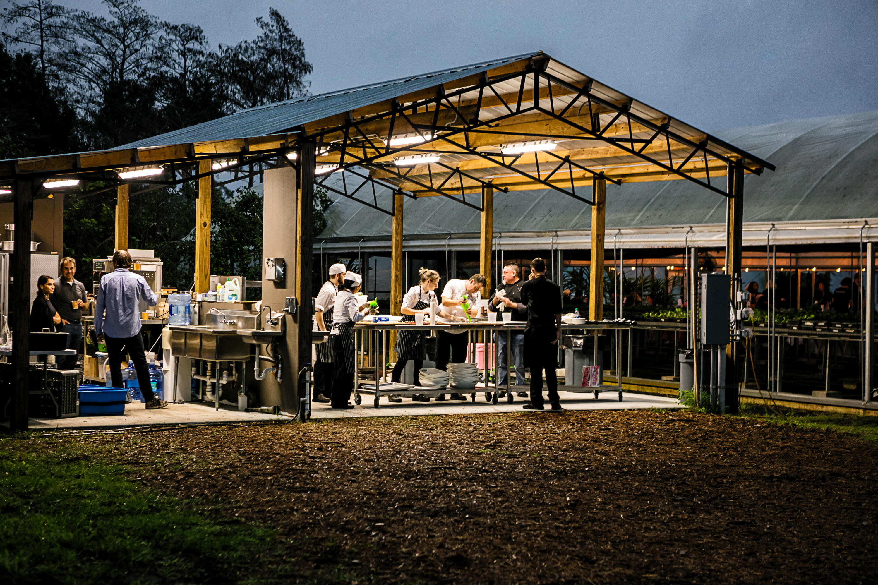 1442 E Road Loxahatchee Groves, FL 33470 - Photo 20 of 23 night cooking