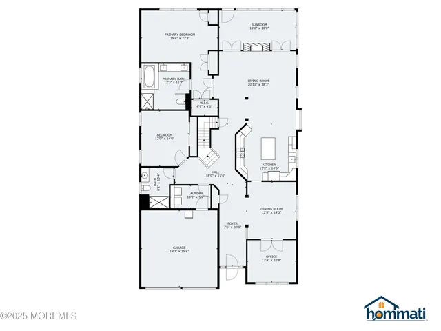 a picture of a floor plan