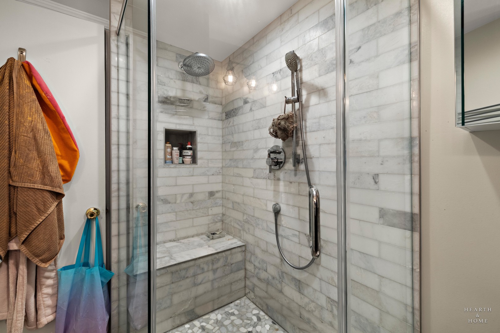 99 Lee Road Northbrook, IL 60062 - Photo 32 of 57 a bathroom with a shower