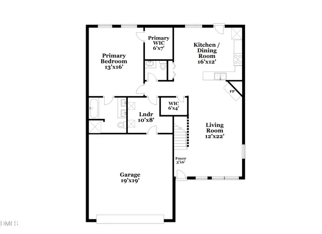 a picture of a bench in front of a wall