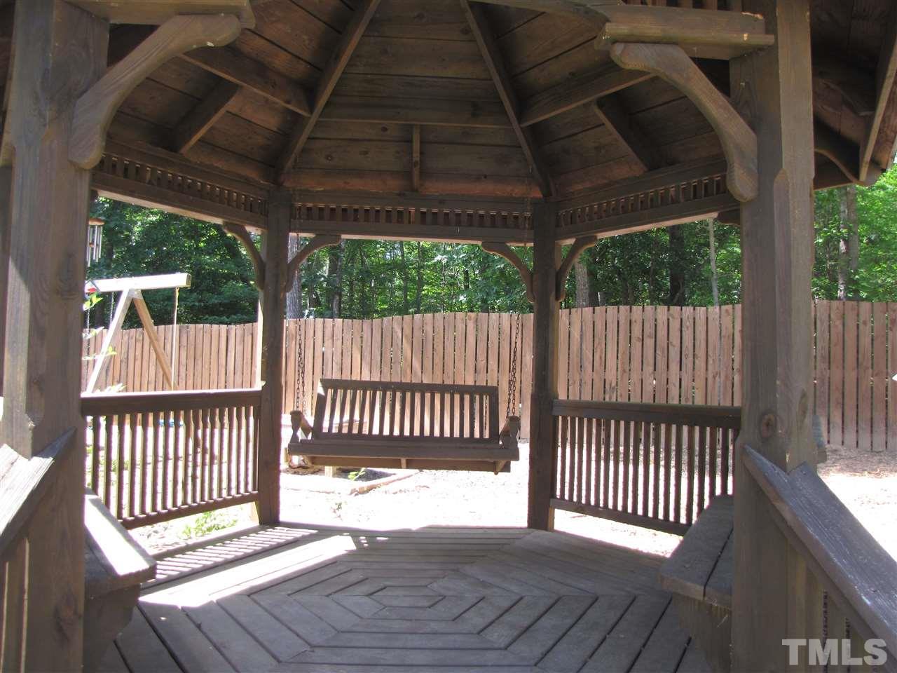 15800 Possum Track Road Raleigh, NC 27614 - Photo 24 of 25 a view of a wooden deck
