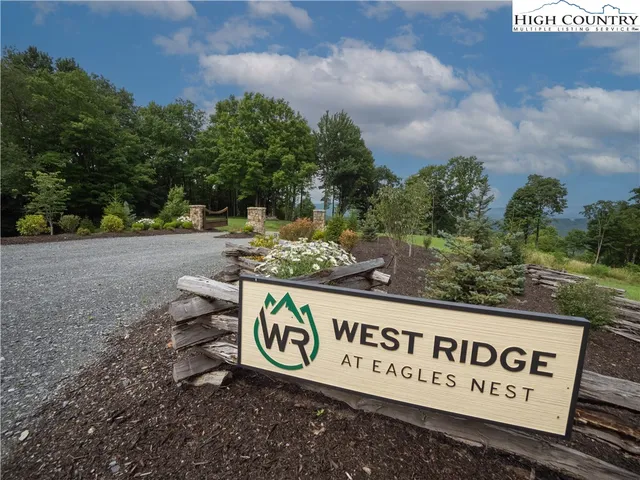 a view of outdoor space with sign board
