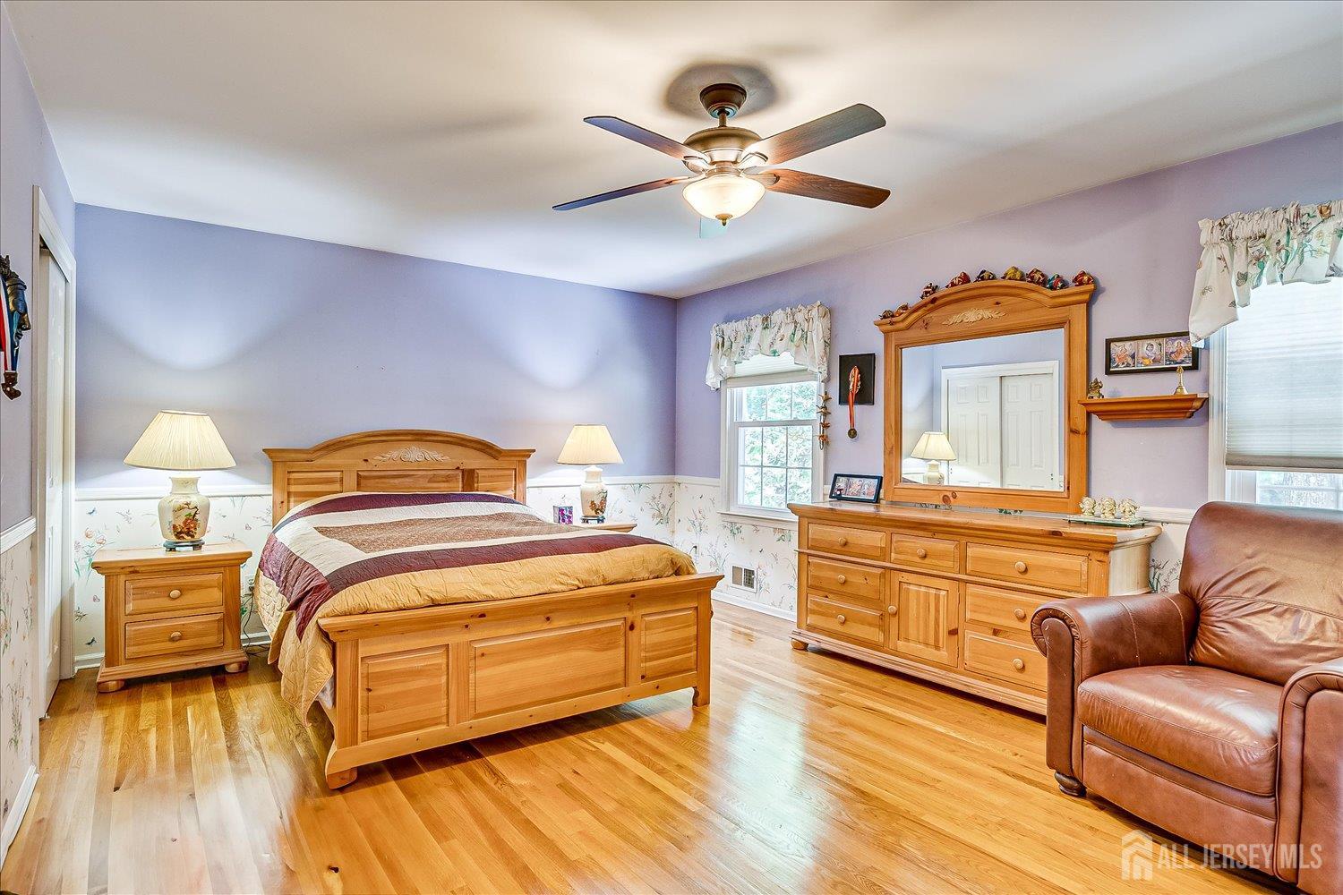 2 Pine Ridge Drive Edison, NJ 08820 - Photo 32 of 50 a bedroom with a bed and wooden floor