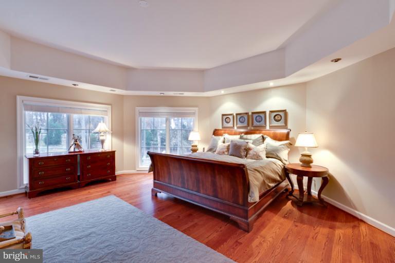 903 Georgetown Ridge Court McLean, VA 22102 - Photo 19 of 27 a bed room with furniture and wooden floor